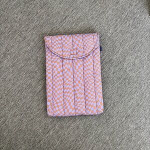 Baggu 16" Puffy Checkerboard Laptop Sleeve